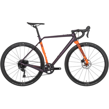 Bicicletta da Gravel RONDO RUUT X Shimano GRX 42 Denti Viola/Arancione 2021 0